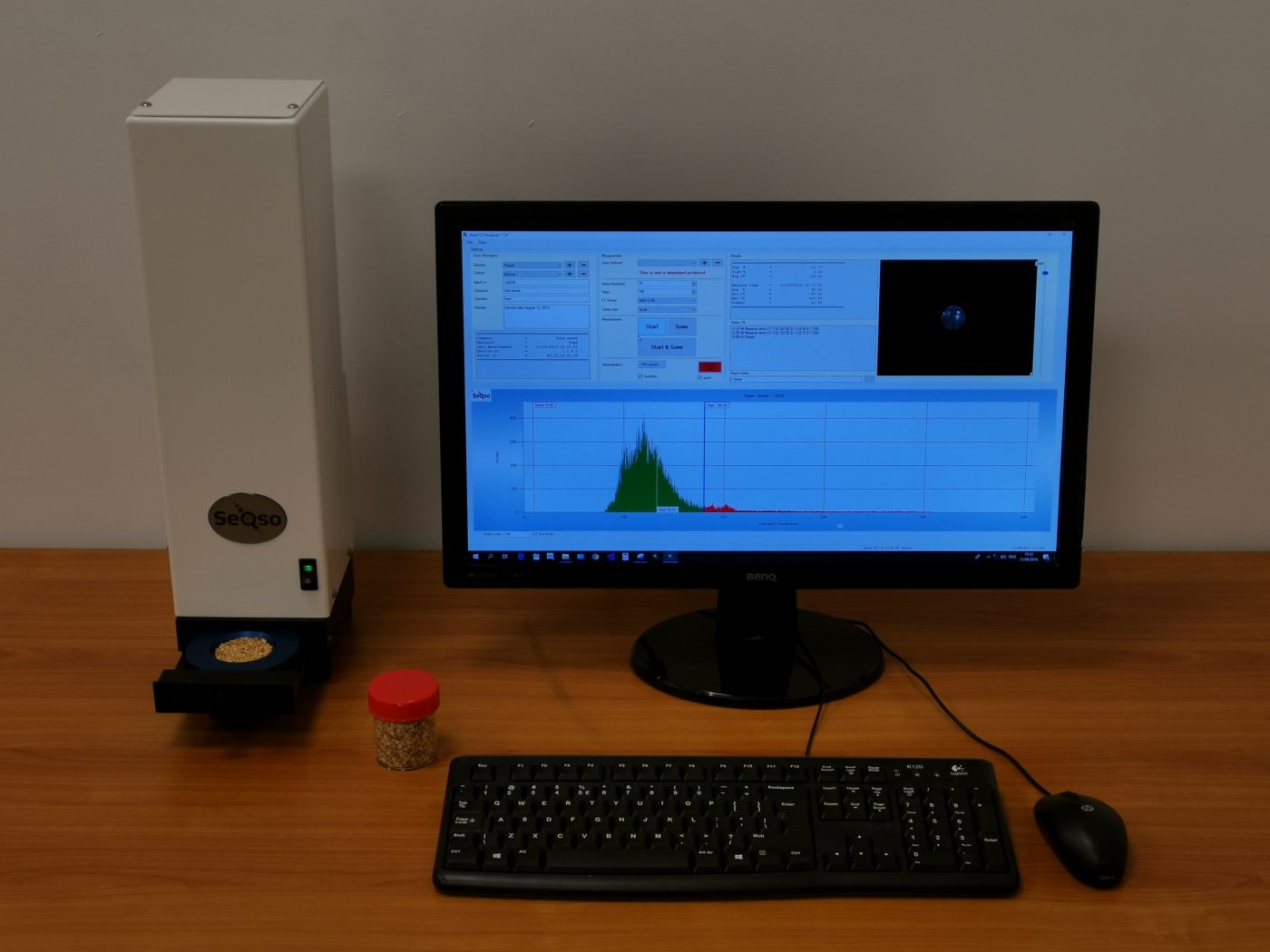 CFA200 instrument setup